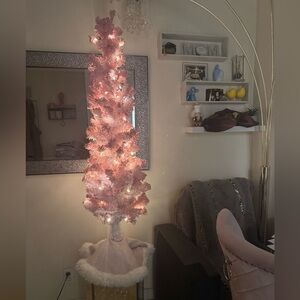 Pink Holiday Christmas Tree